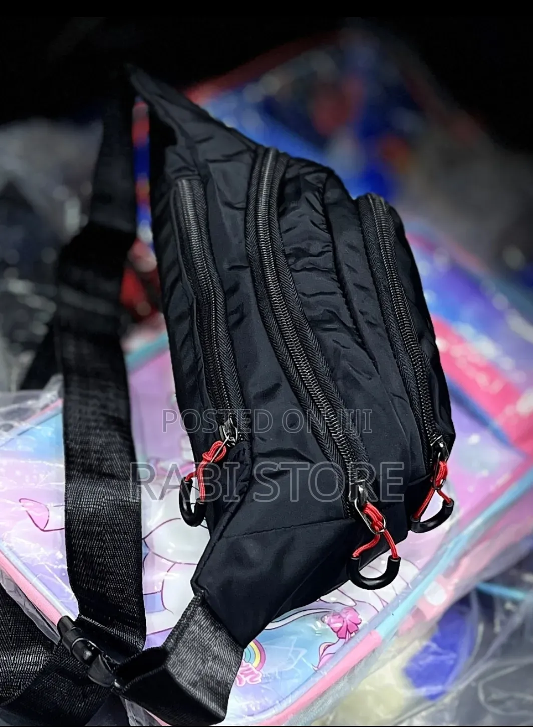 Waist Bags , Black