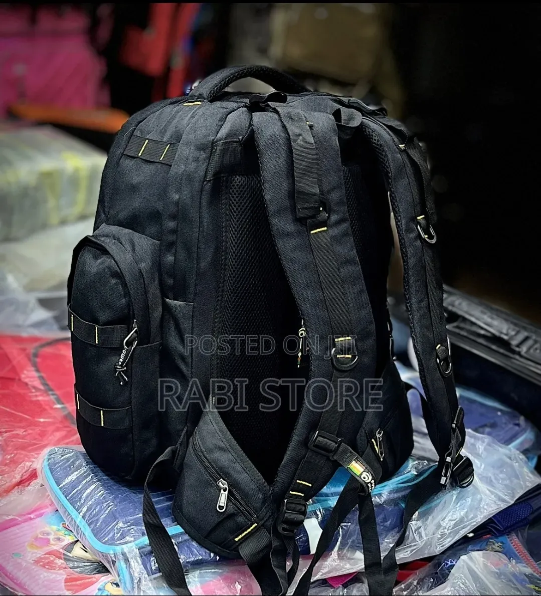 Cargo Back. Backpack Black Laptop Bag