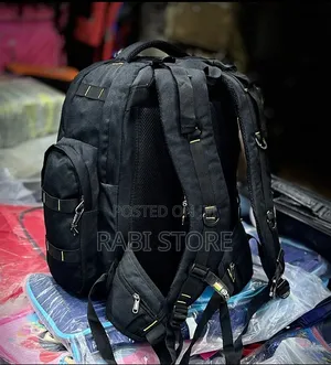 Cargo Back. Backpack Black Laptop Bag