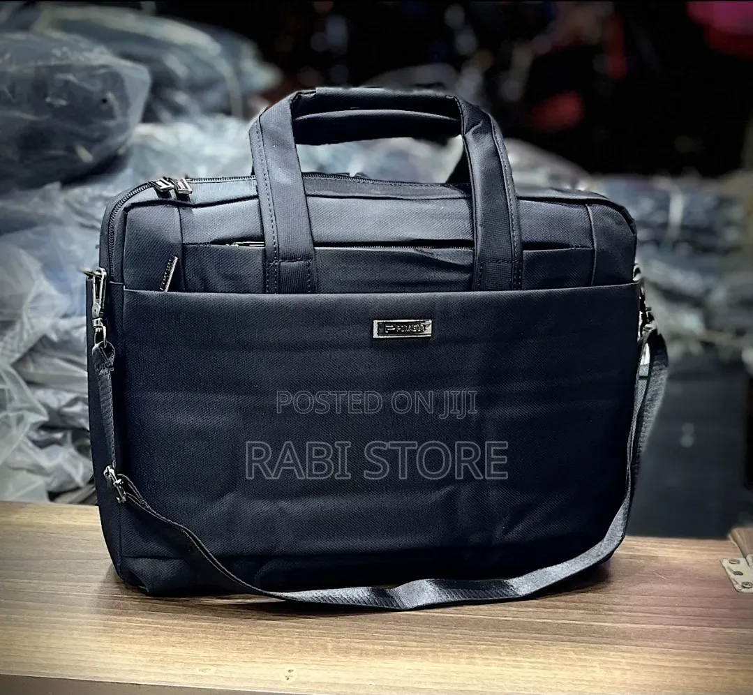 Laptop Black Bag. Travel Bag