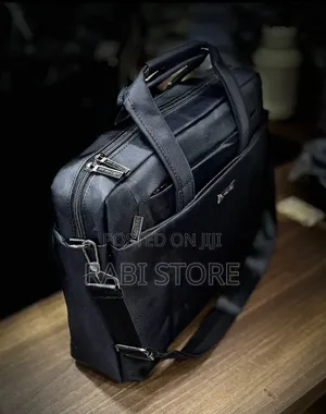 Laptop Black Bag. Travel Bag