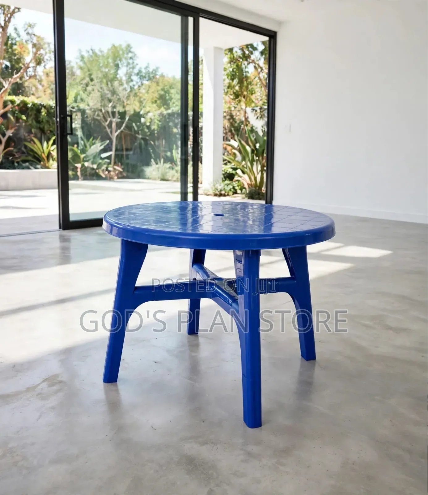 Blue Coffee Plastic Table Plastic Table