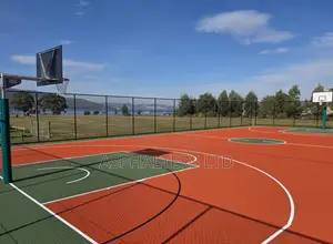 Basket Ball Court Asphalt Floor Construction | Court Marking