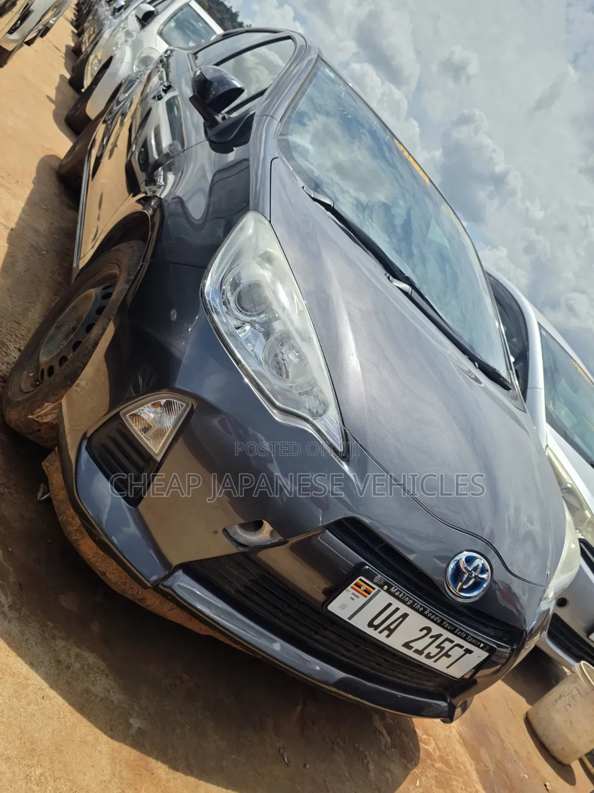 Toyota Aqua 2012 Gray