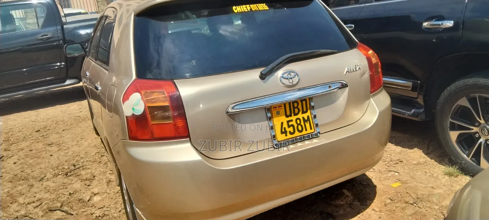 Toyota Allex 2004 Gold