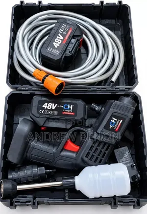 Rechargeable Carwash Machine (2batteries)