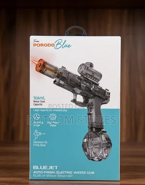 Porodo Blue BlueJet Auto-Firing Electric Water Gun