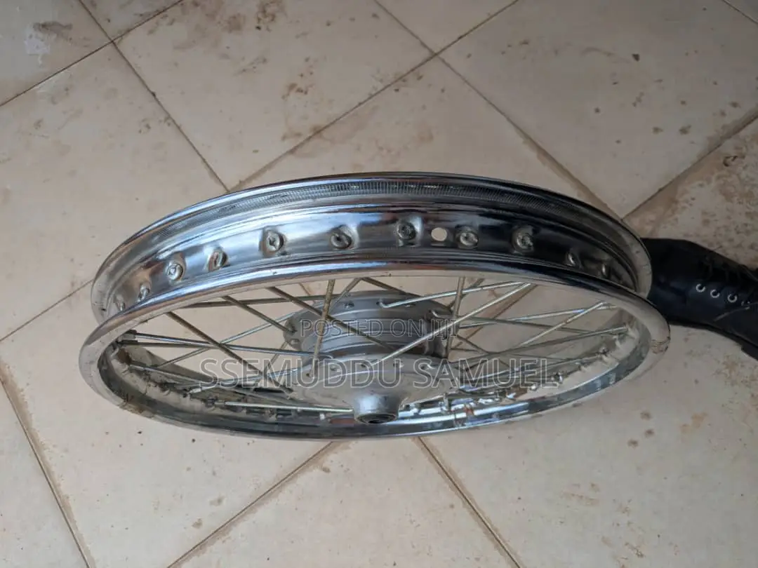 Brand New Bajaj Boxer Chrome Rear Rim 18 Inches ,Heavy Duty