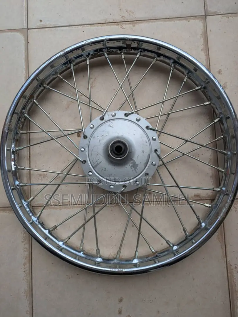 Brand New Bajaj Boxer Chrome Rear Rim 18 Inches ,Heavy Duty