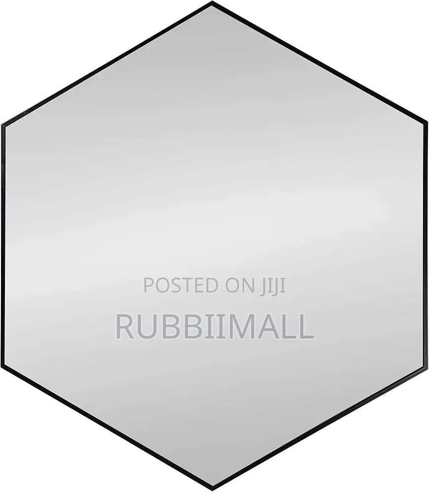6-Sided Hexagon Wall Mirror