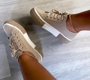 Rubber Sole Sneakers