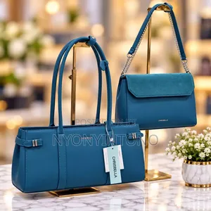 Chris Bella 2 In1 Bag Tote&small Chain Flap Bag