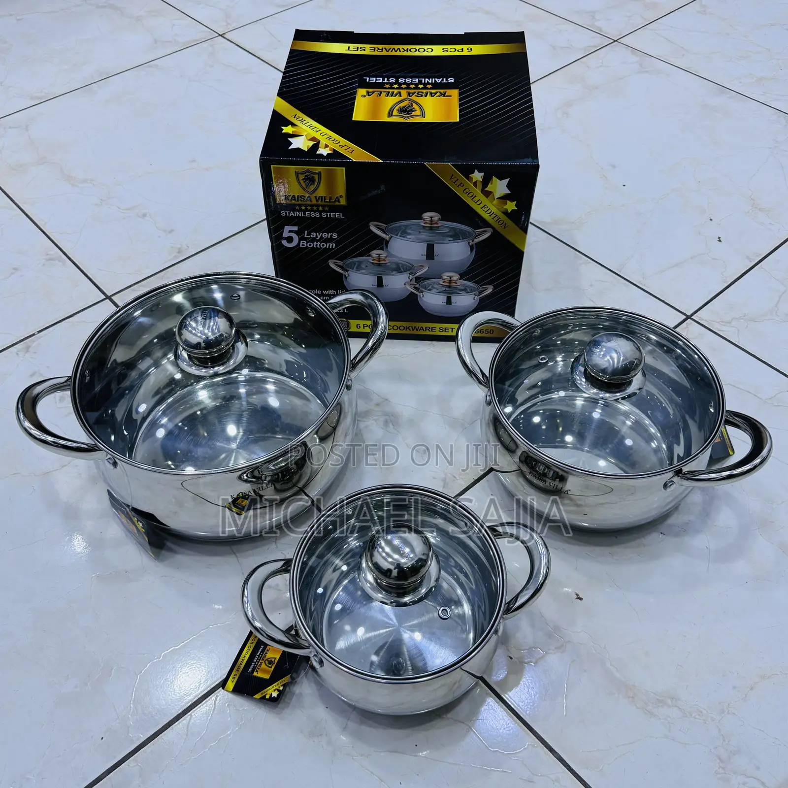 Takash Villa 6piece Set Cookware