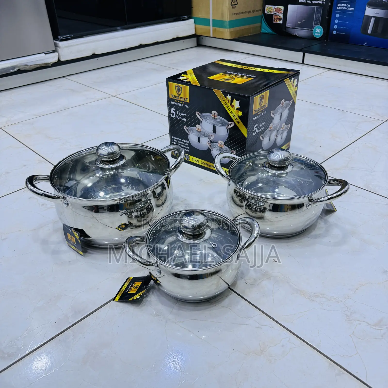 Takash Villa 6piece Set Cookware