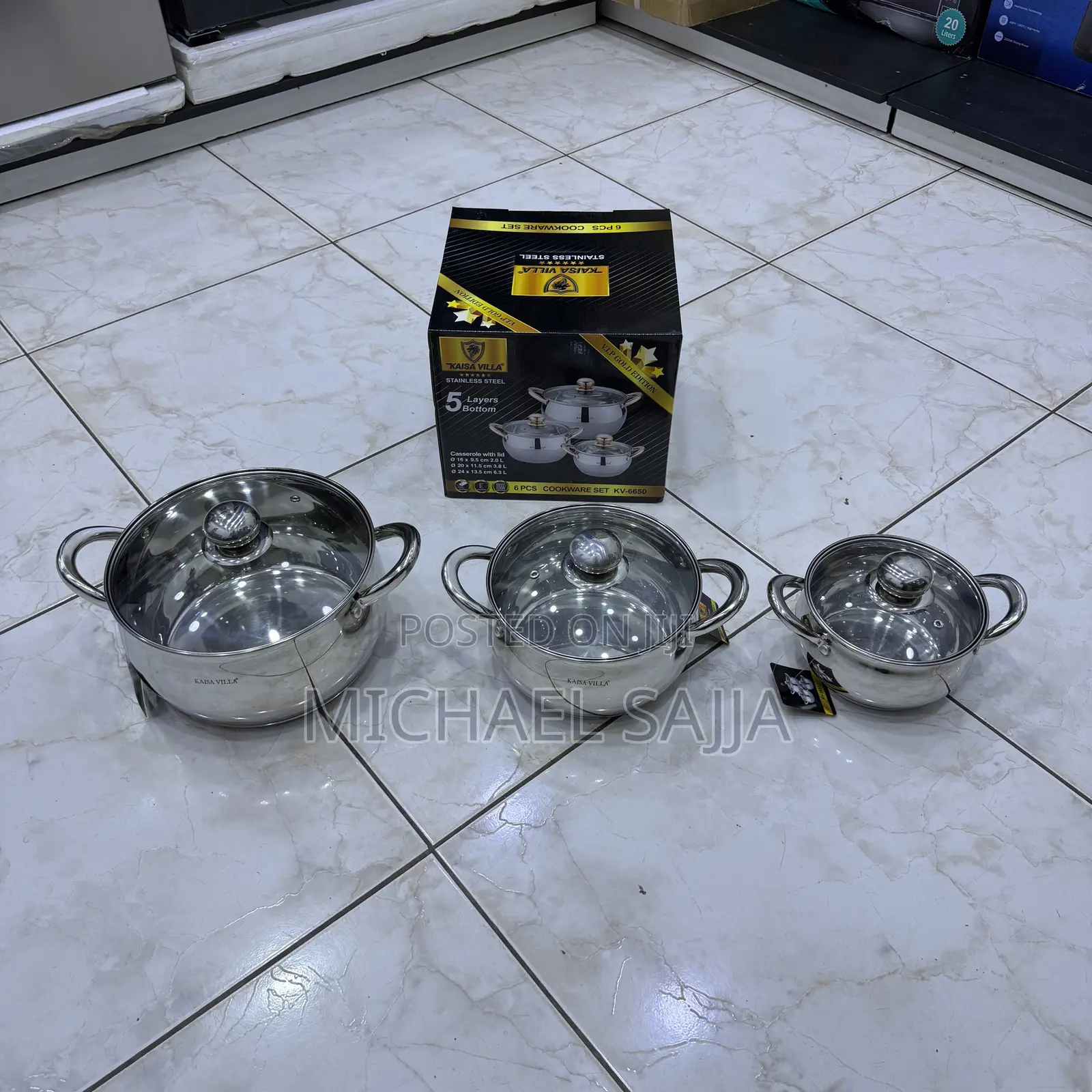 Takash Villa 6piece Set Cookware