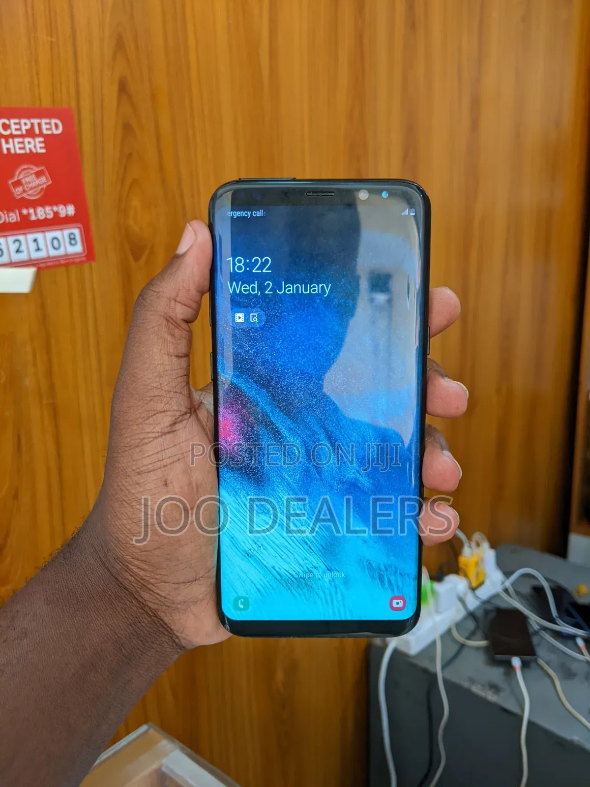 New Samsung Galaxy S8+ 128 GB Black