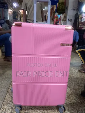 Rubber Suitcase. Large.( Pink)