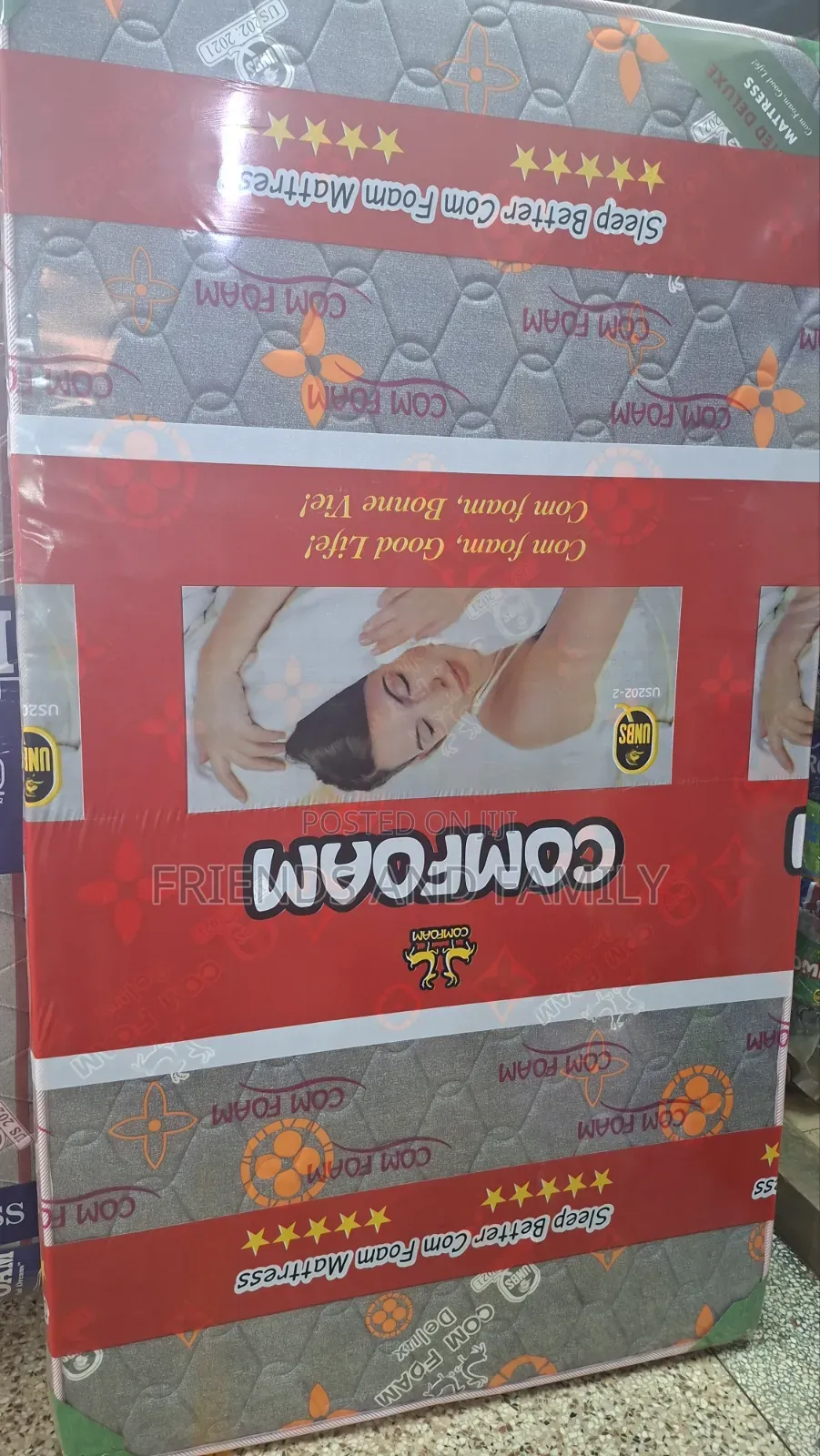 High Density Comfoam 6*3*6. Inches