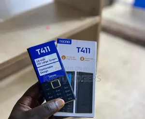 New Tecno T410 Black
