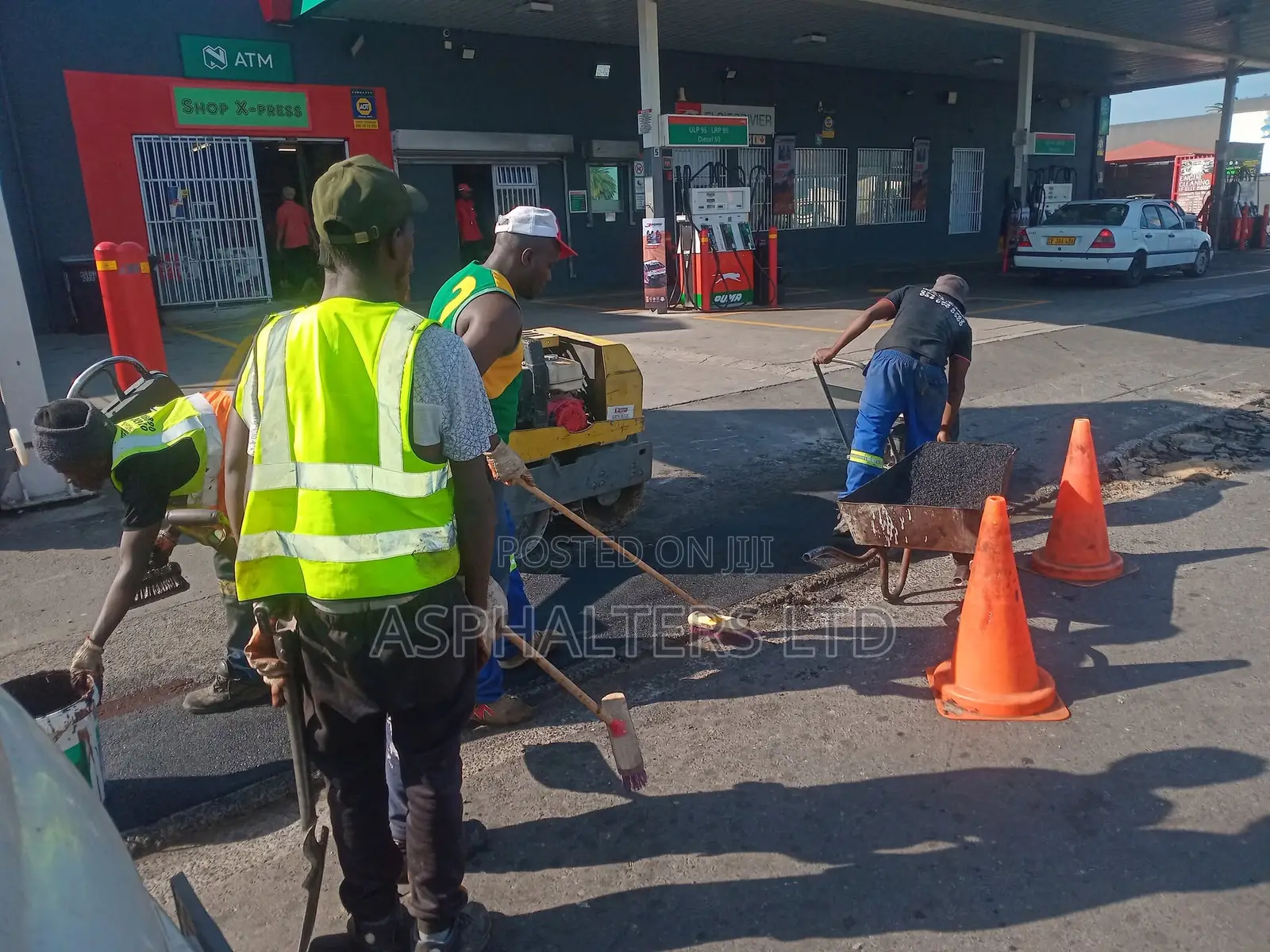 Petrostation Area Asphalt Surfacing