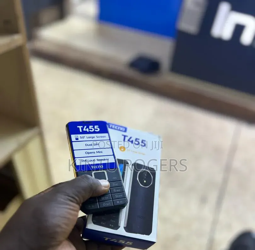 New Tecno T455 Black