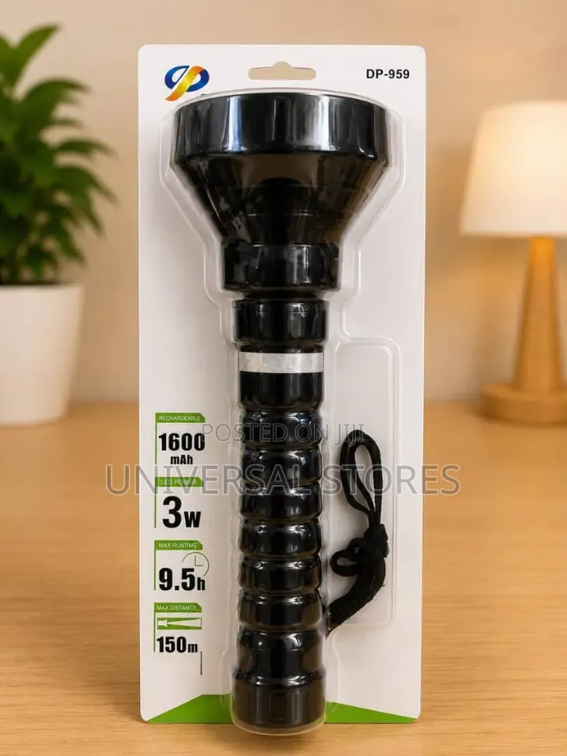 DP-959 Rechargeable LED Torch