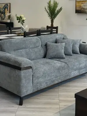 Glacier Blue 6 Seater Sofa Set