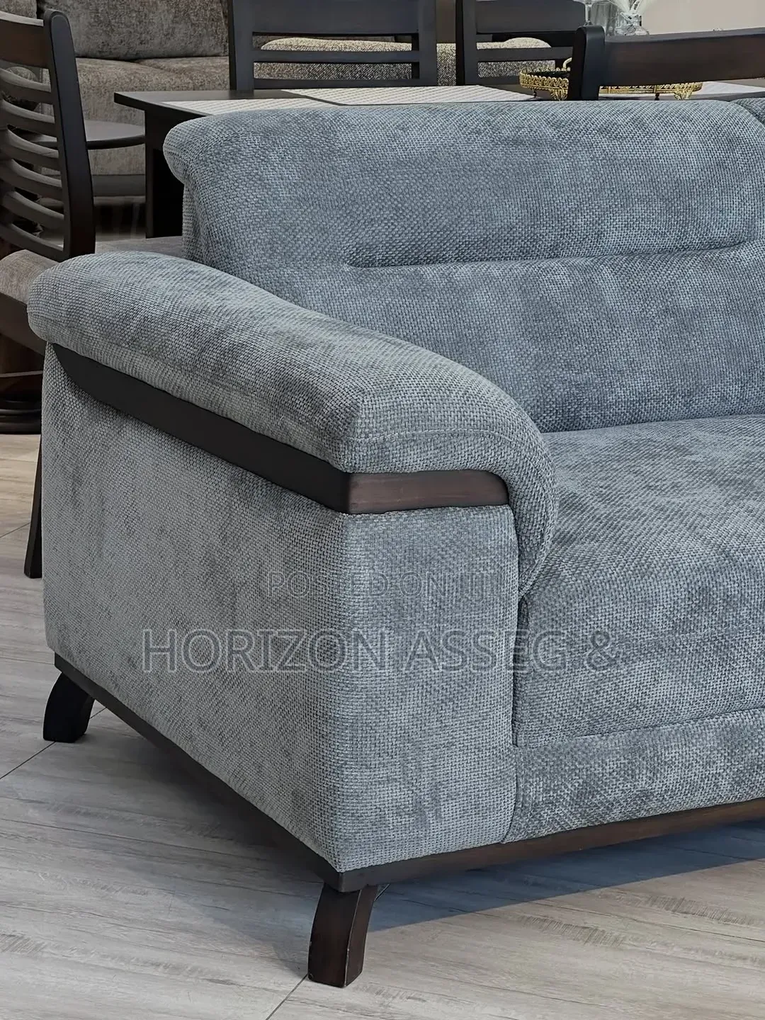 Glacier Blue 6 Seater Sofa Set