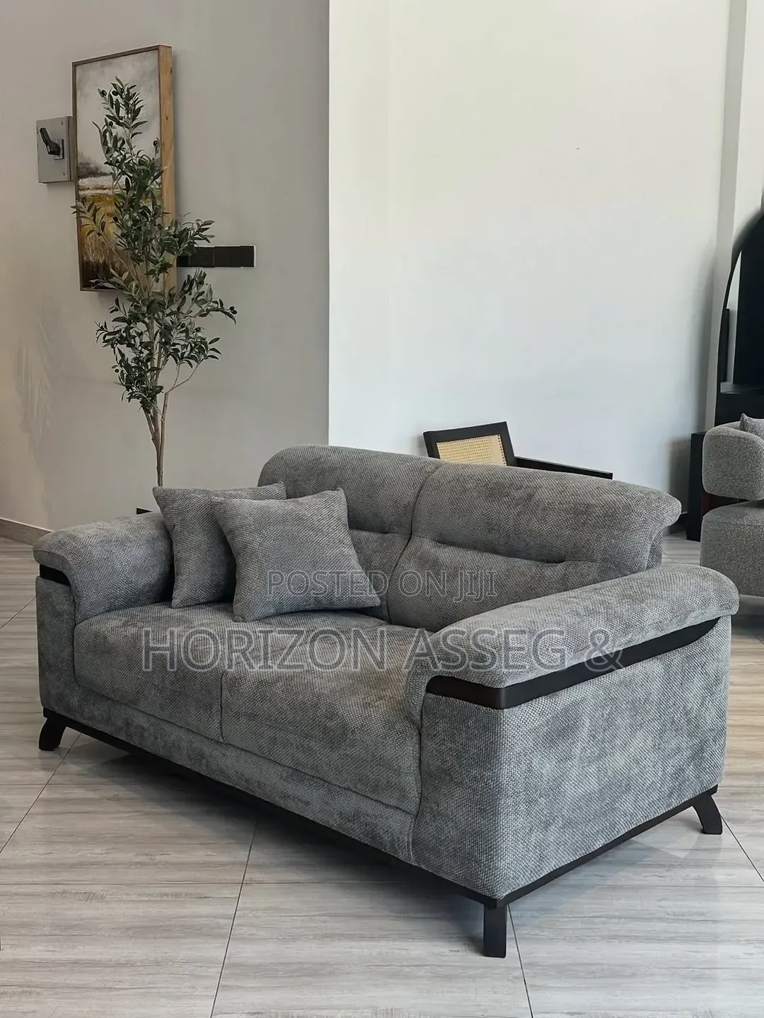 Glacier Blue 6 Seater Sofa Set