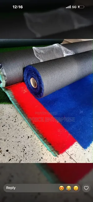 45000 Pre Square Meter. Play Ground Grass Carpet. Blue, Green and Red