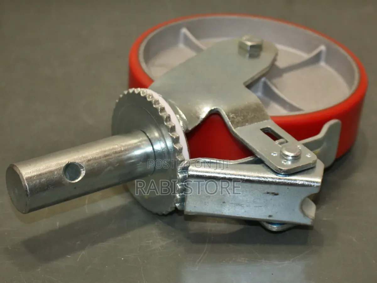 8-Inch Heavy-Duty Polyurethane (PU) Scaffolding Caster Wheel