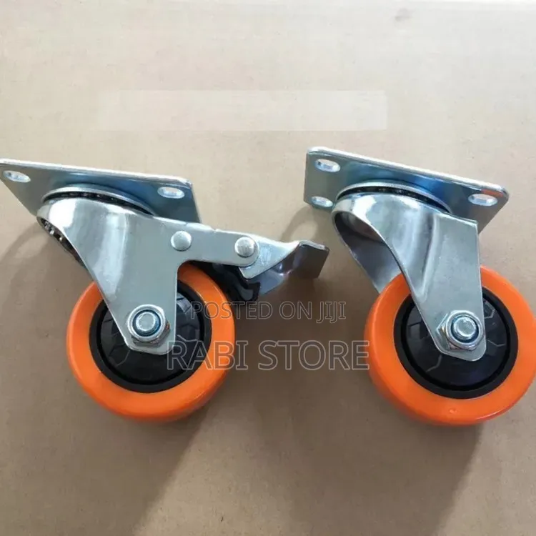 3-Inch Heavy-Duty Caster Wheel With Breaks