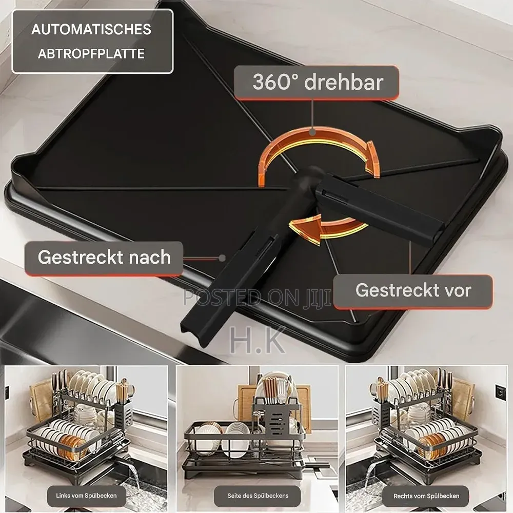 Dish Drainer - 2 Tier Expandable