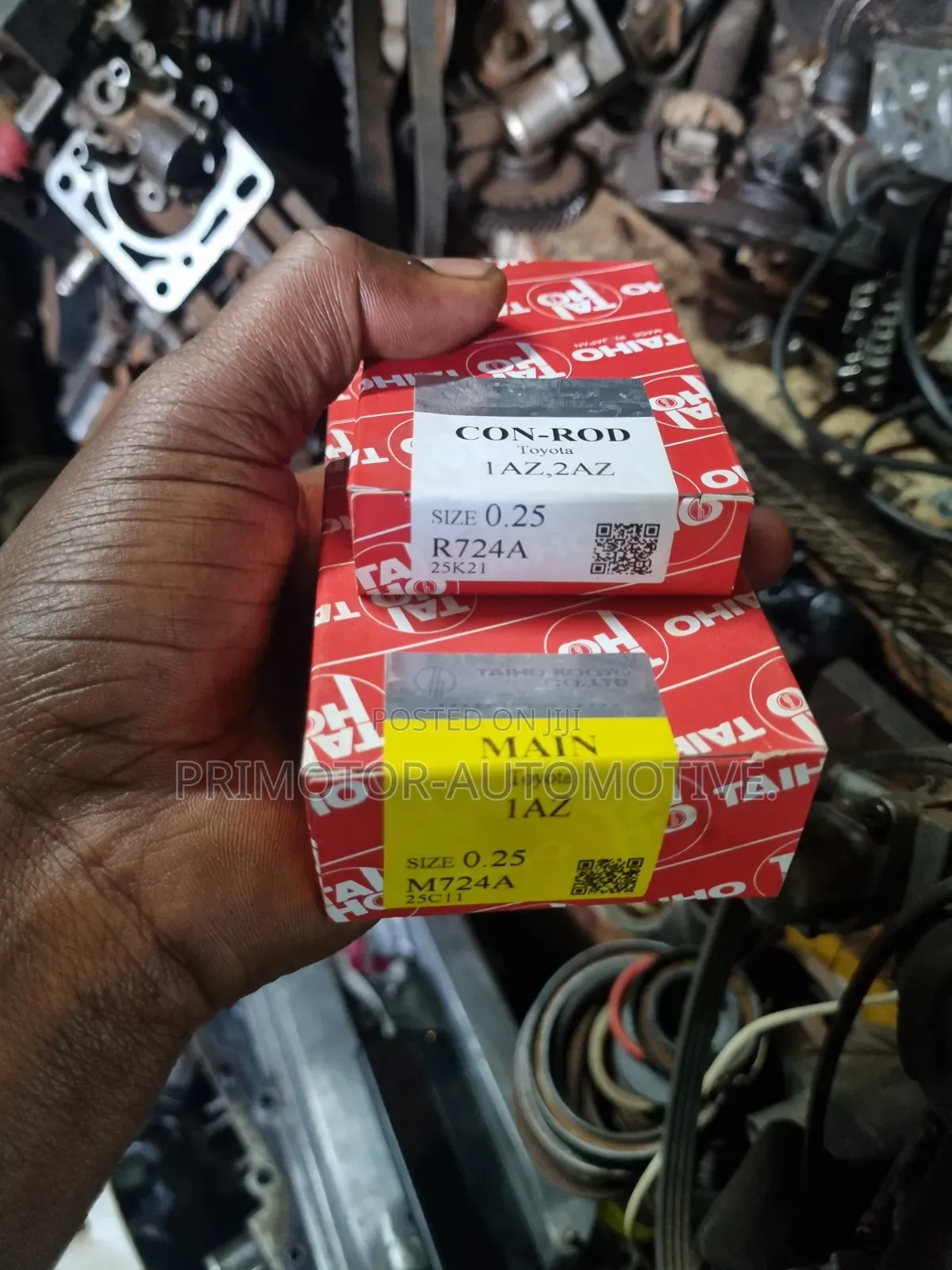 2az Piece and Main Bearings