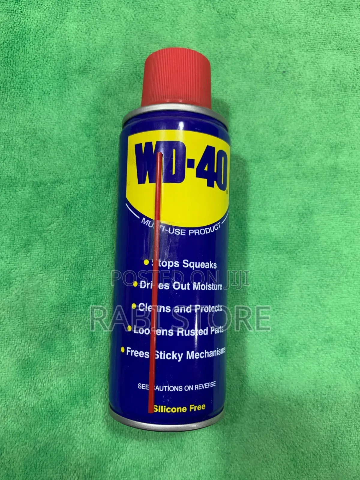WD-40 , Clears Rust