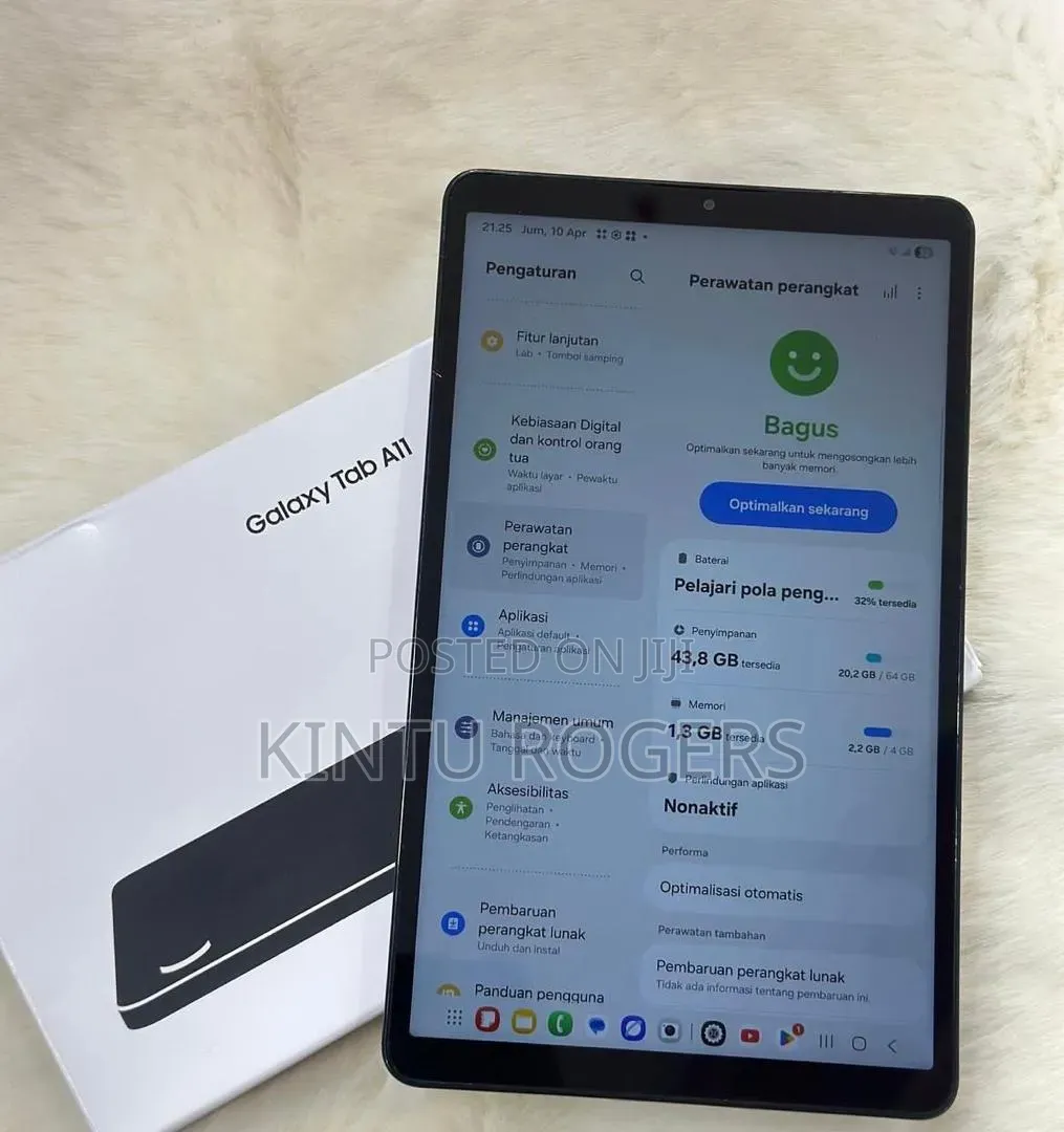 New Samsung Galaxy Tab A11 64 GB Gray