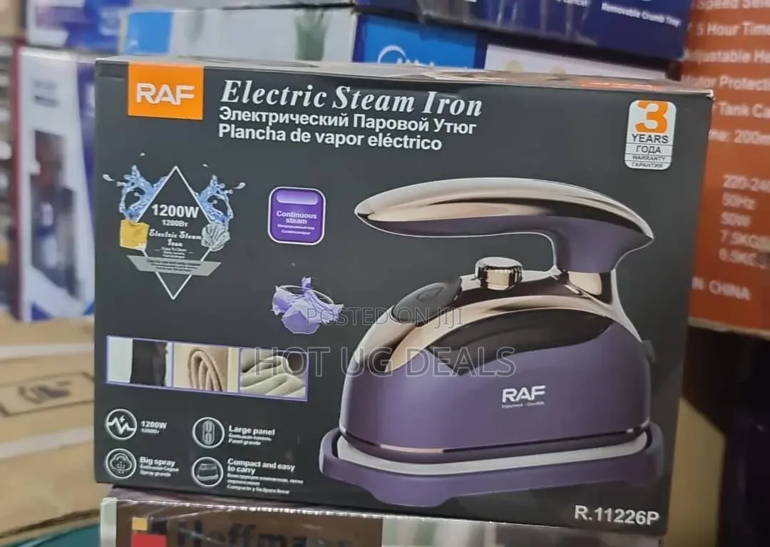 RAF R.11226P Portable Electric Steam Iron – 1200W