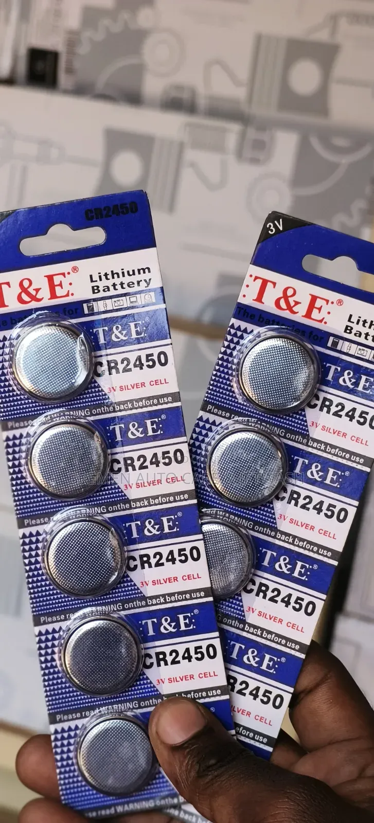 CR2450 Keyfob Battery