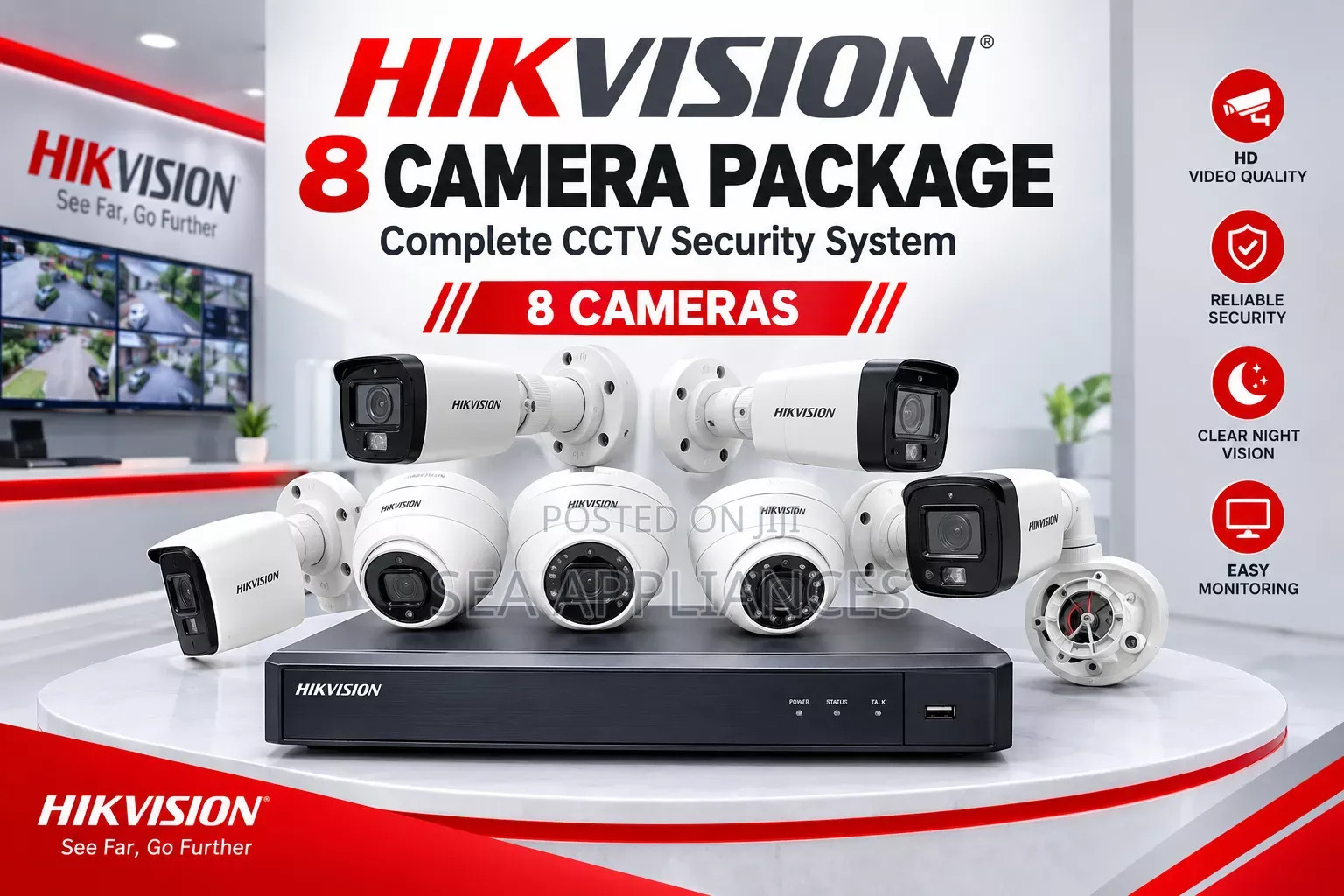 Hik 8 Cameras Kit