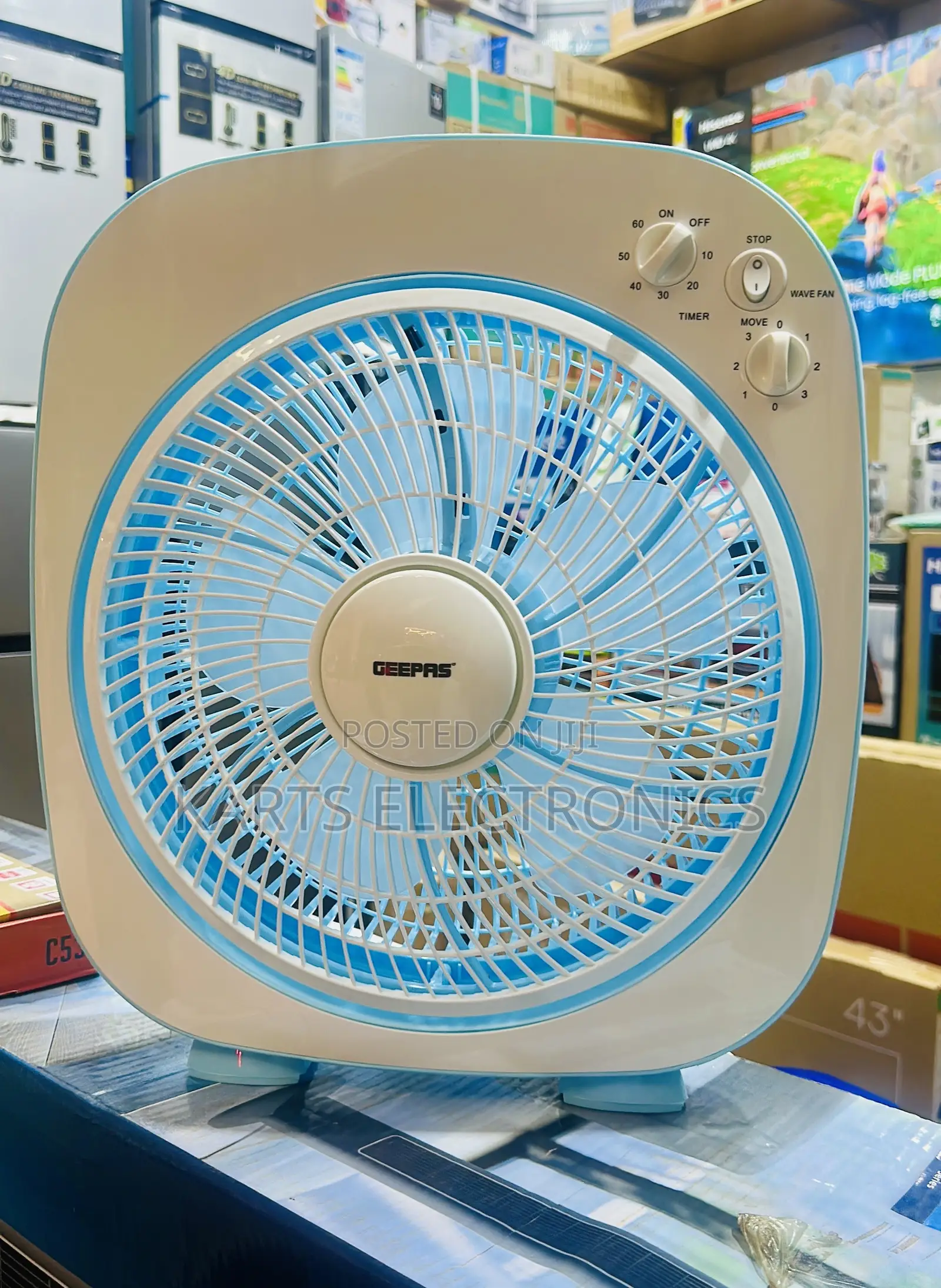 “12 Geepas Box Fan