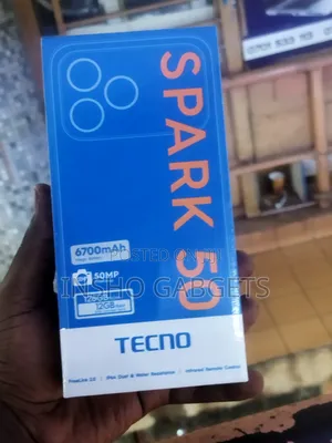 New Tecno Spark 50 128 GB White