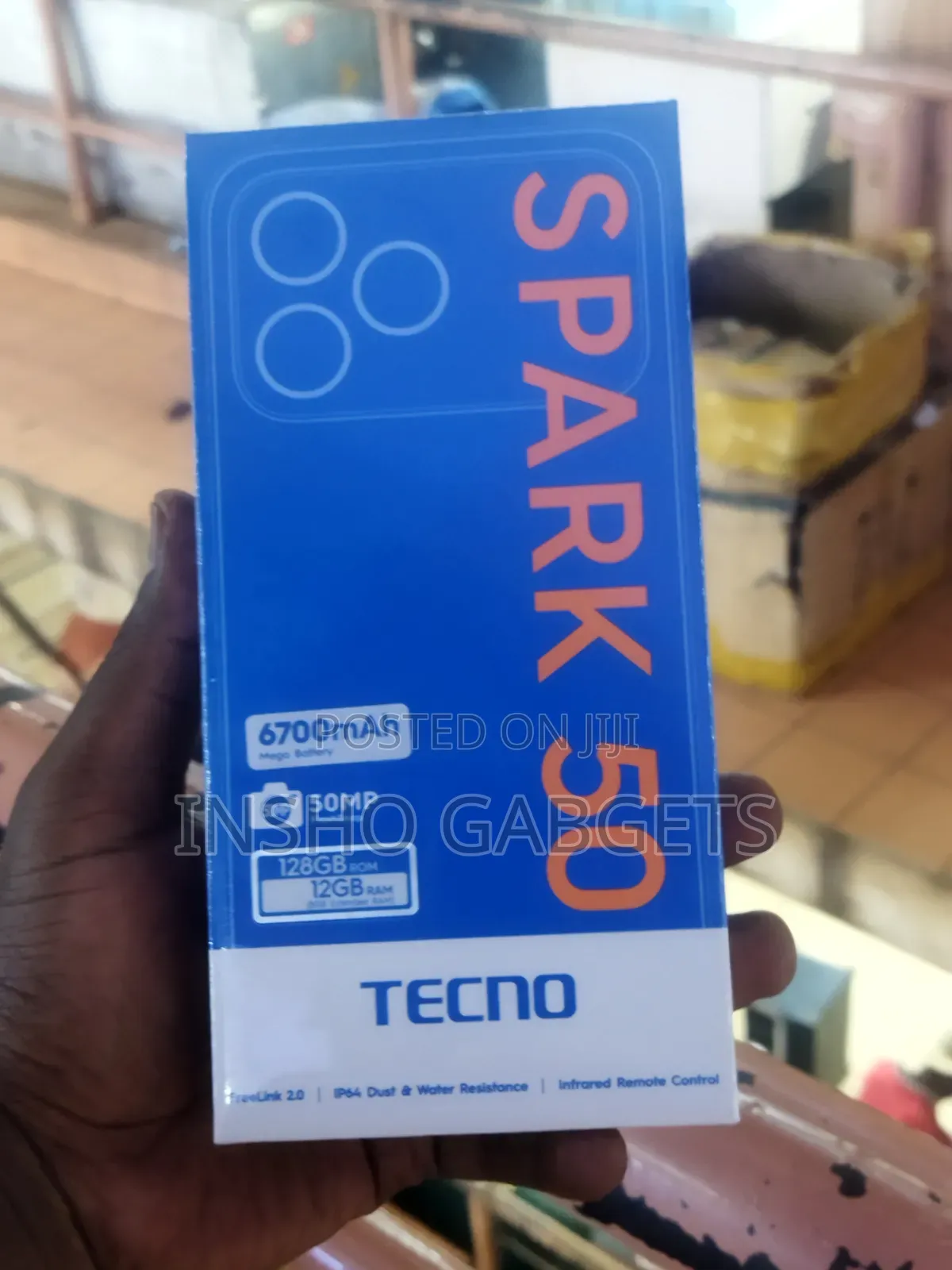 New Tecno Spark 50 128 GB White
