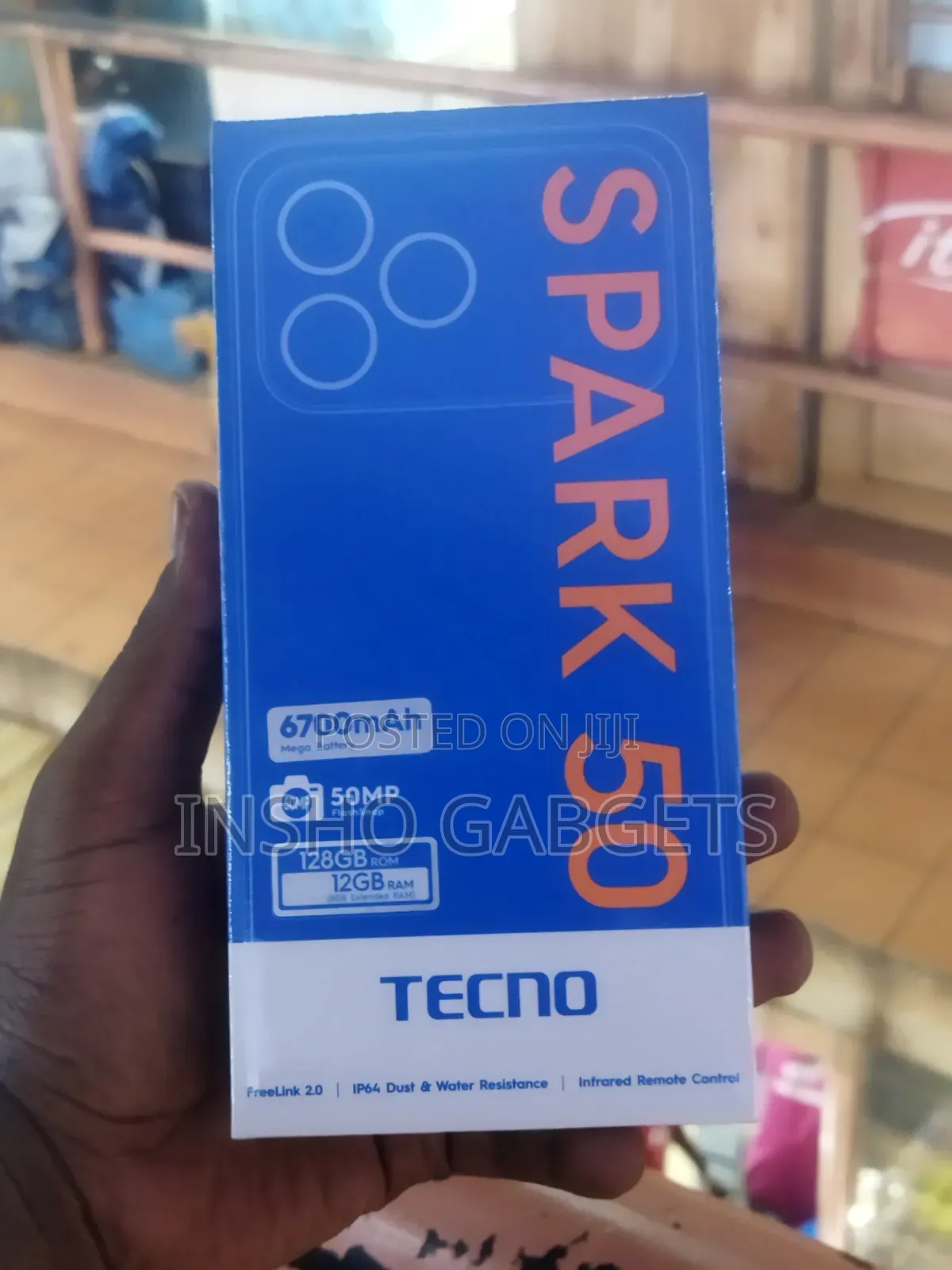 New Tecno Spark 50 128 GB White