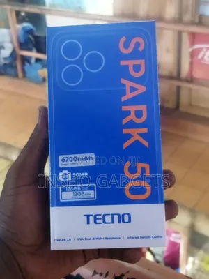 New Tecno Spark 50 128 GB White
