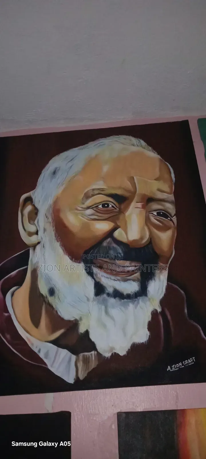 St .Padrepio Portrait