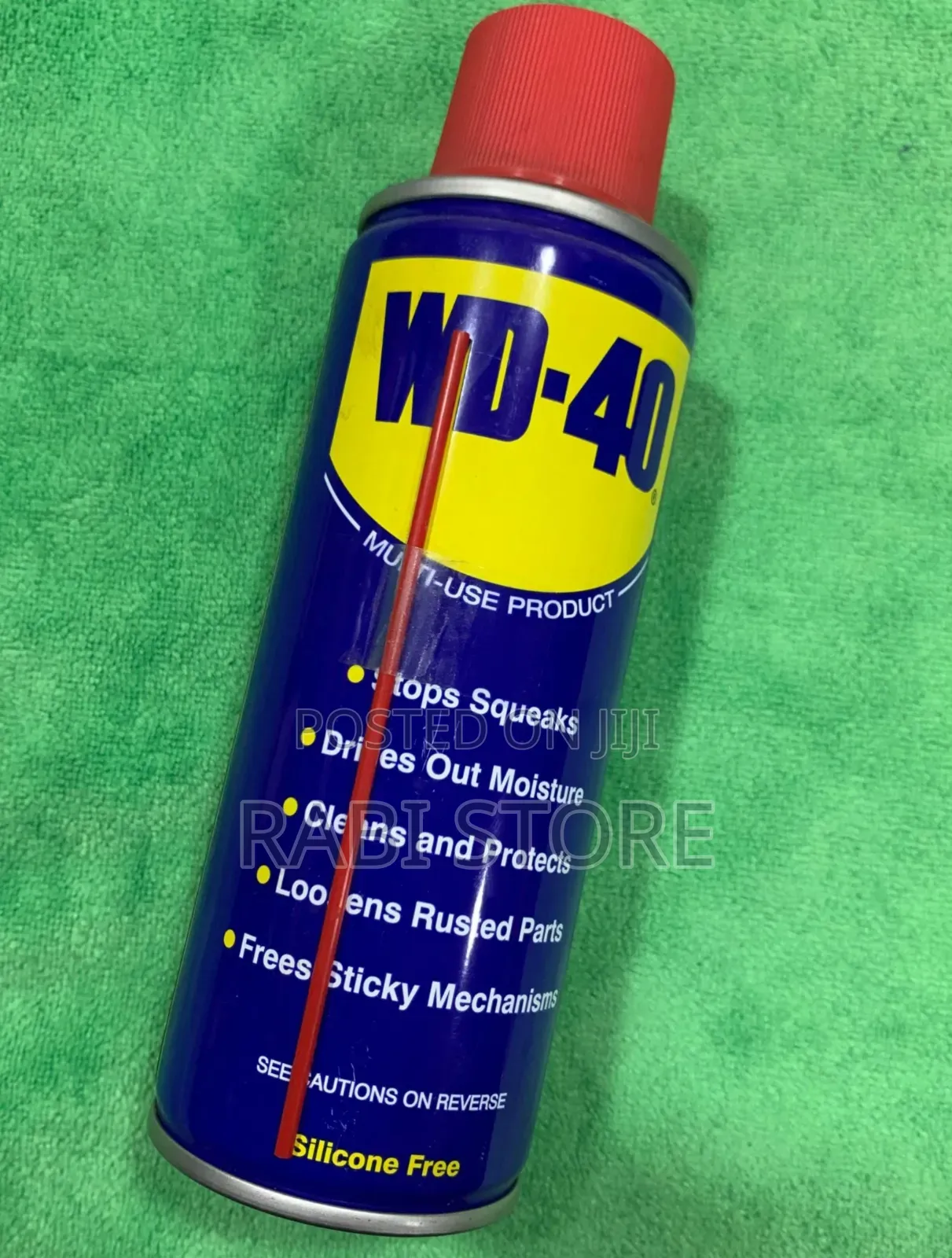WD-40 , Clears Rust