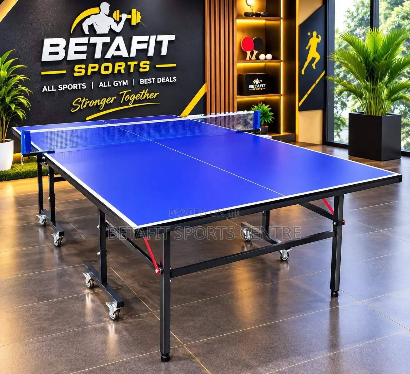 Foldable Table Tennis Table
