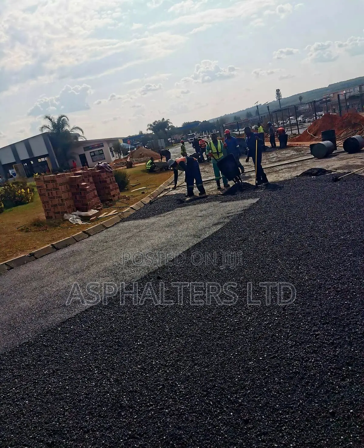 Heavy-Duty Asphalting for Factories | Warehouses | Industrial Parks