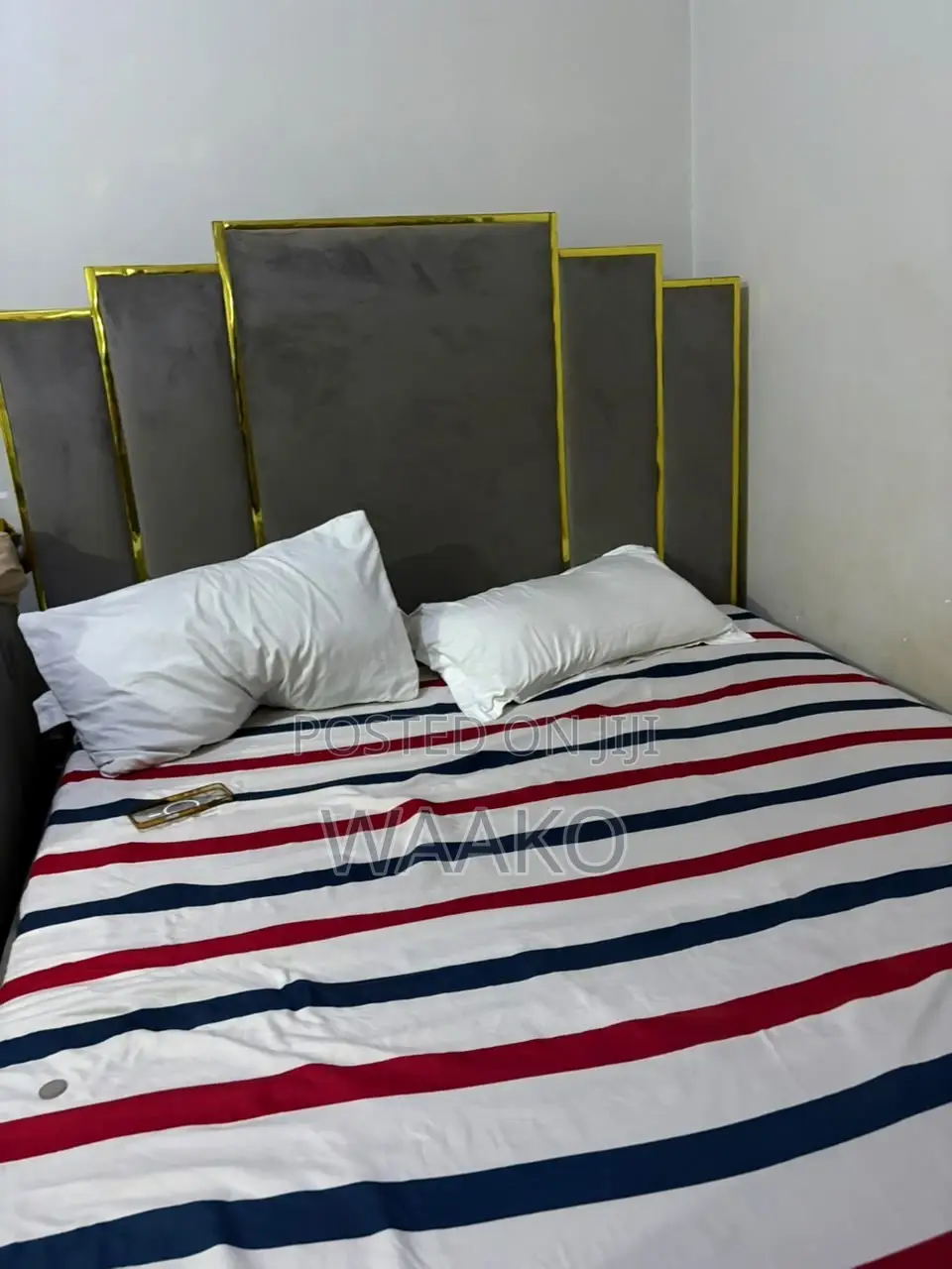 Leather Bed