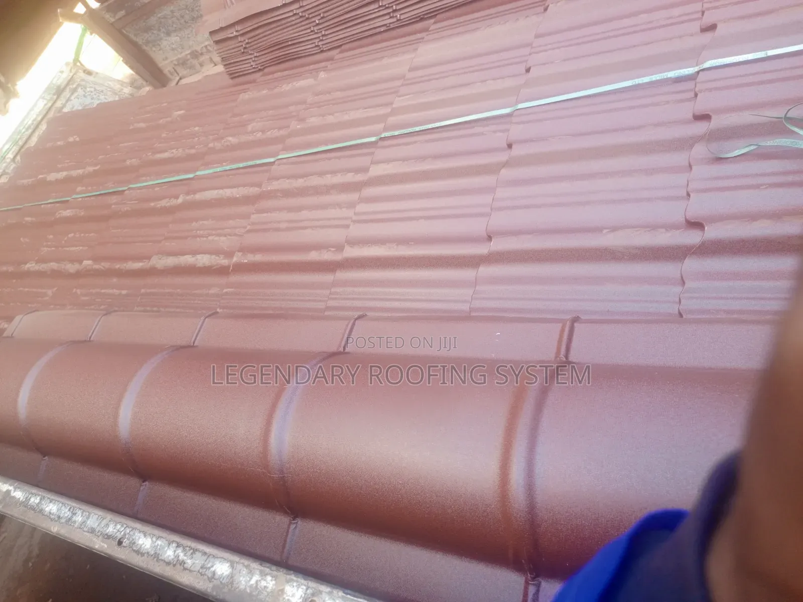 SuperTile Chocolate G28 Ironsheets